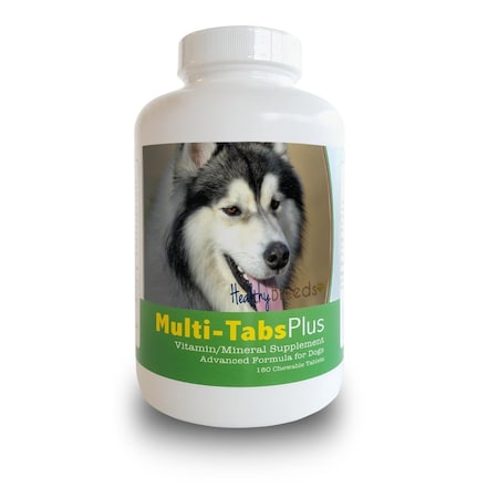 Healthy Breeds Siberian Husky Multi-Tabs Plus Chewable Tablets, 180 Count HE125955